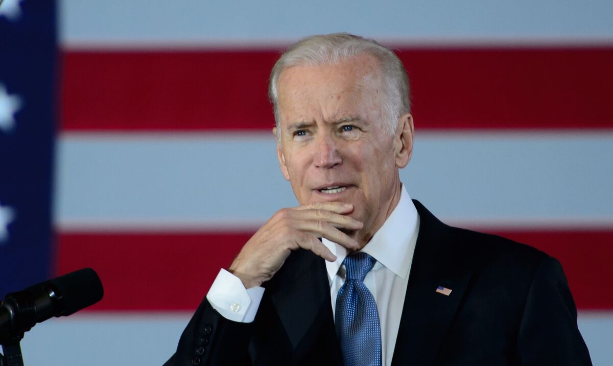 Former Vice President Joe Biden said in a TV interview that he never sexually assaulted Tara Reade.