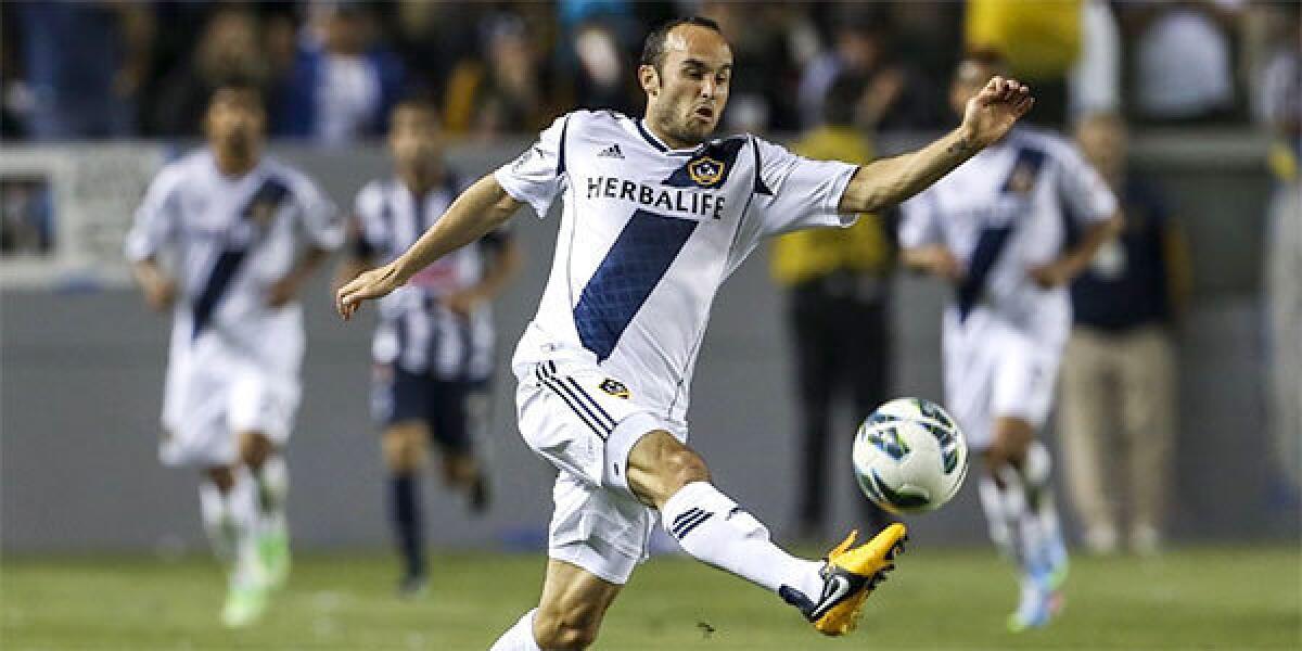 Landon Donovan played only 29 minutes in his first game back with the Galaxy in a loss to Monterrey, 2-1, the same team L.A. faces Wednesday.