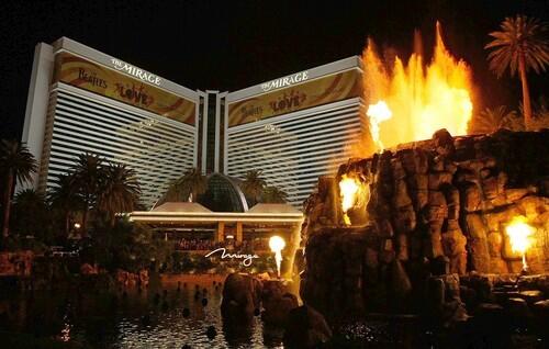 The Mirage Debuts New Volcano Attraction On The Las Vegas Strip