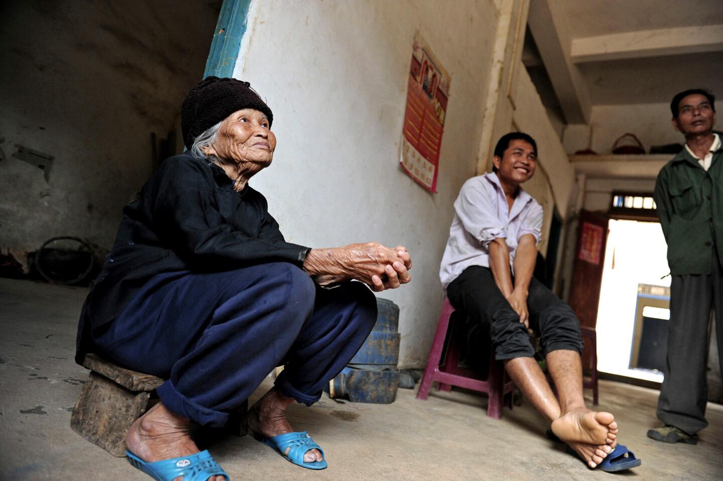 Caring for aging parents in China