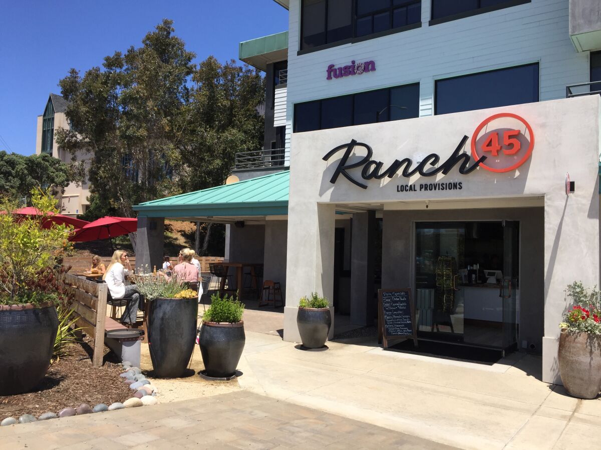Ranch 45 restaurant and market opened in November at 512 Via de la Valle, Suite 102, in Solana Beach.