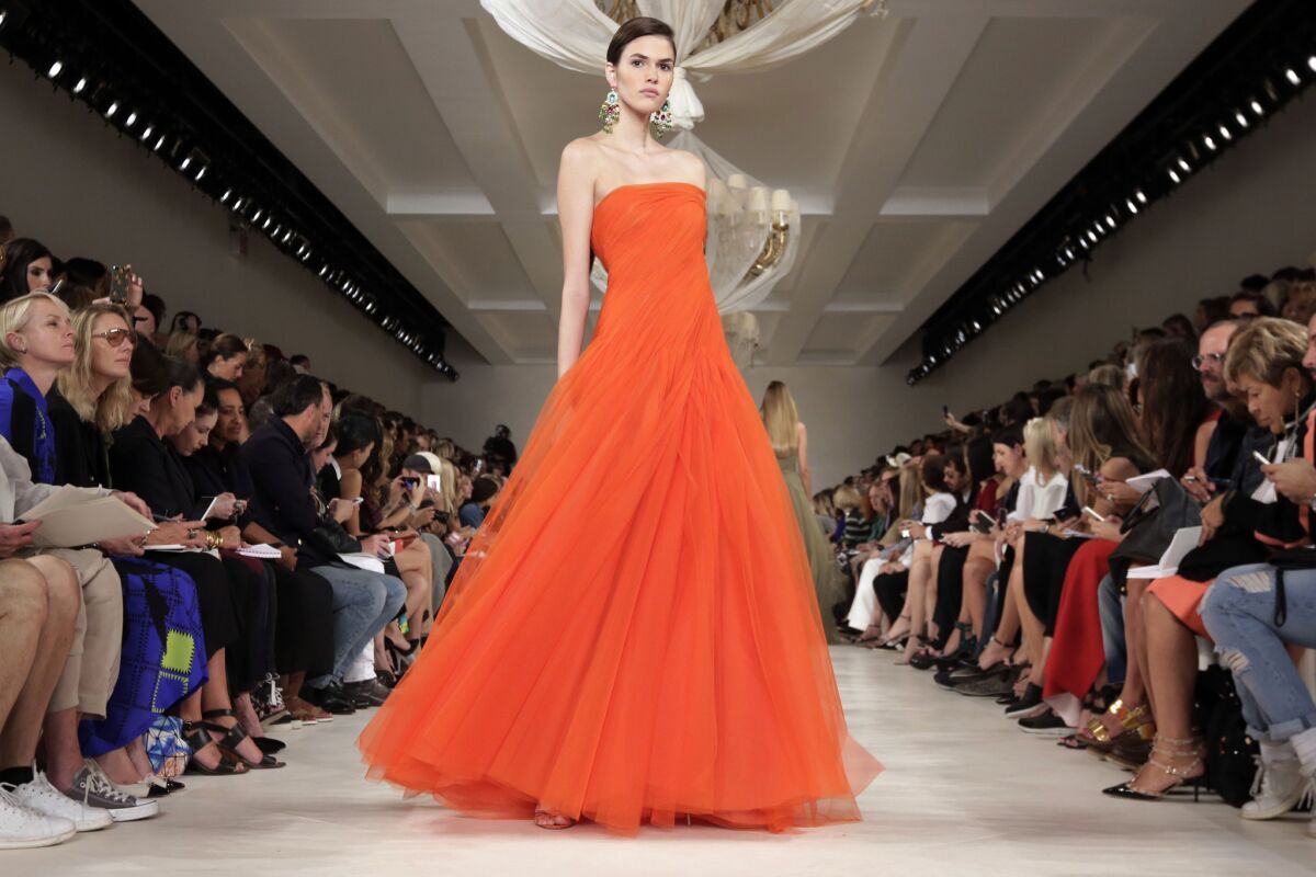 New York Fashion Week: At Ralph Lauren, utility meets elegance - Los  Angeles Times