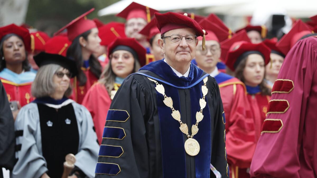 USC President C. L. Max Nikias is facing criticism over the handling of a campus gynecologist accused of mistreating student patients for years before he was quietly forced out in 2017 with a financial settlement.