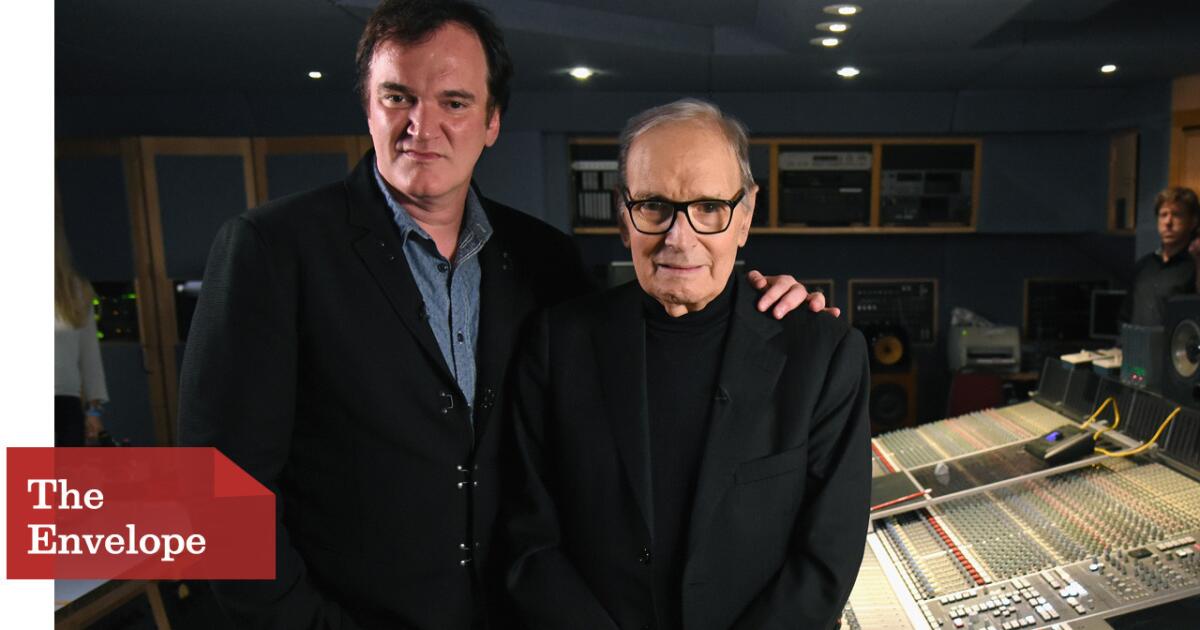Ennio Morricone says a hands-off Quentin Tarantino let his 'Hateful Eight'  music flow - Los Angeles Times