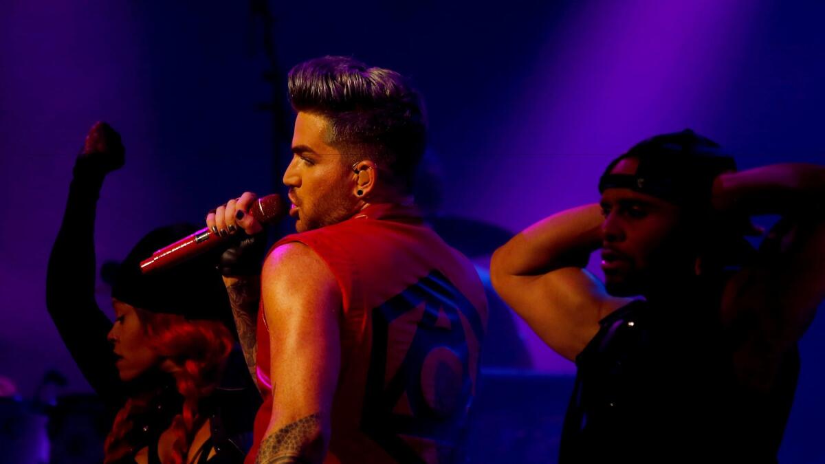 Adam Lambert will join Queen in concert June 25 at Las Vegas' T-Mobile Arena.