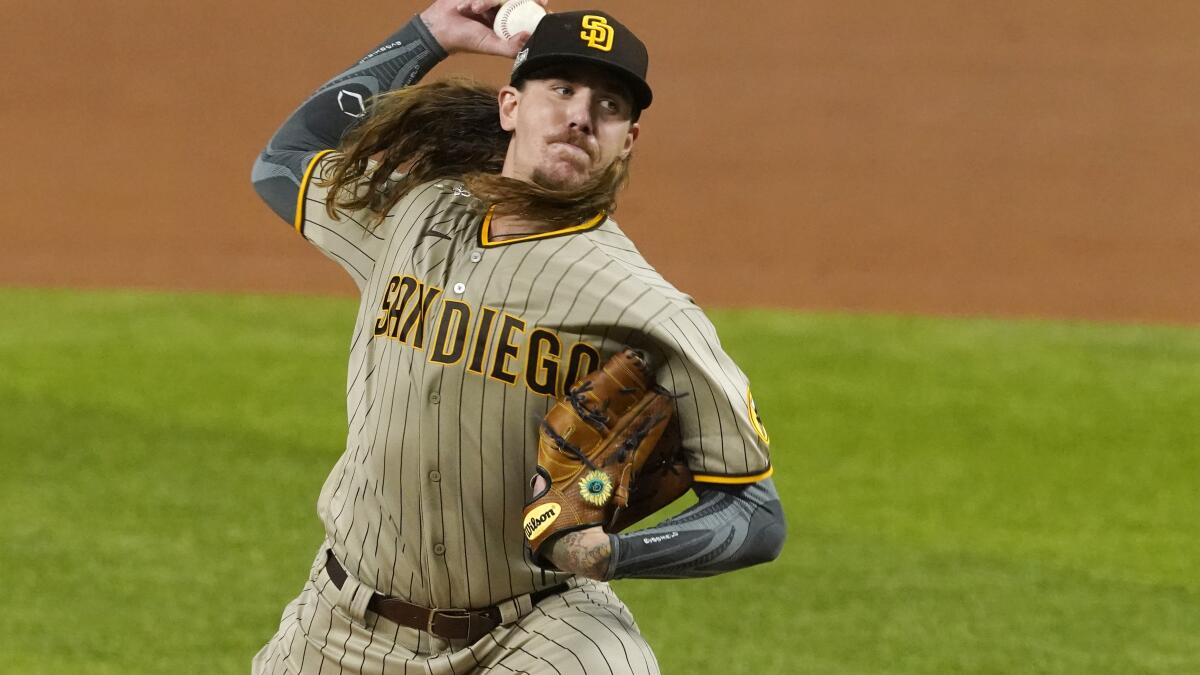 Young arms will be key for Padres in NLDS against Dodgers - Los Angeles  Times