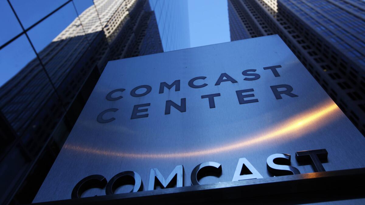 The Comcast Center, the corporate headquarters, in Philadelphia