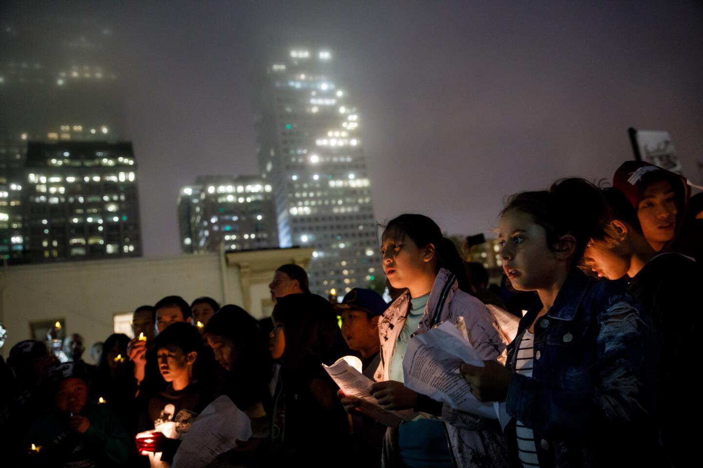 Vigil in San Francisco