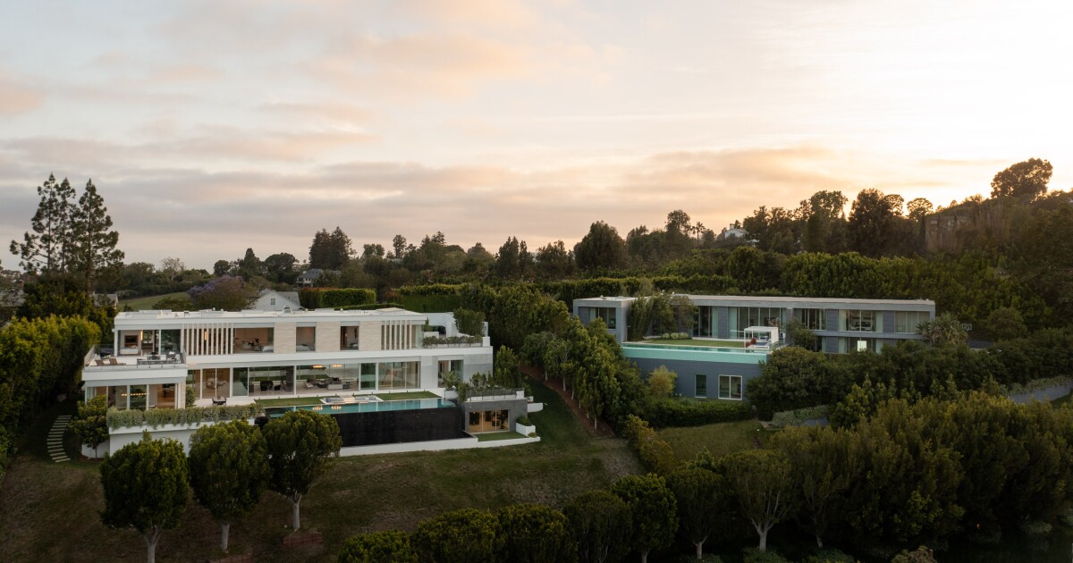 In Bel-Air, a developer packages two mega-mansions for million In Bel-Air, a developer packages two mega-mansions for million