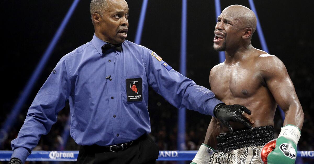 Mayweather-Pacquiao referee will earn $25,000, judges $20,000 apiece