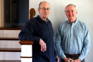 Author Tracy Kidder with Dr. Jim O'Connell who founded Boston Health Care for the Homeless. 