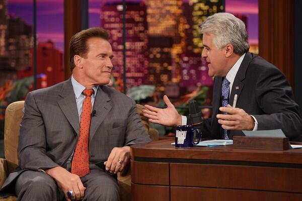 'The Tonight Show With Jay Leno': A governor and a friend