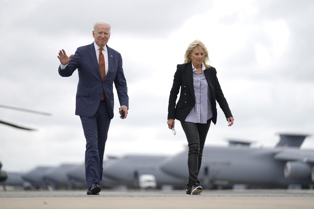 President Biden and First Lady Jill Biden 