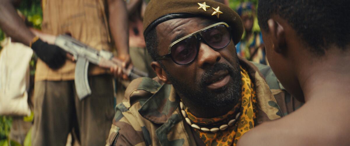 Idris Elba stars in the Netflix original film "Beasts of No Nation."