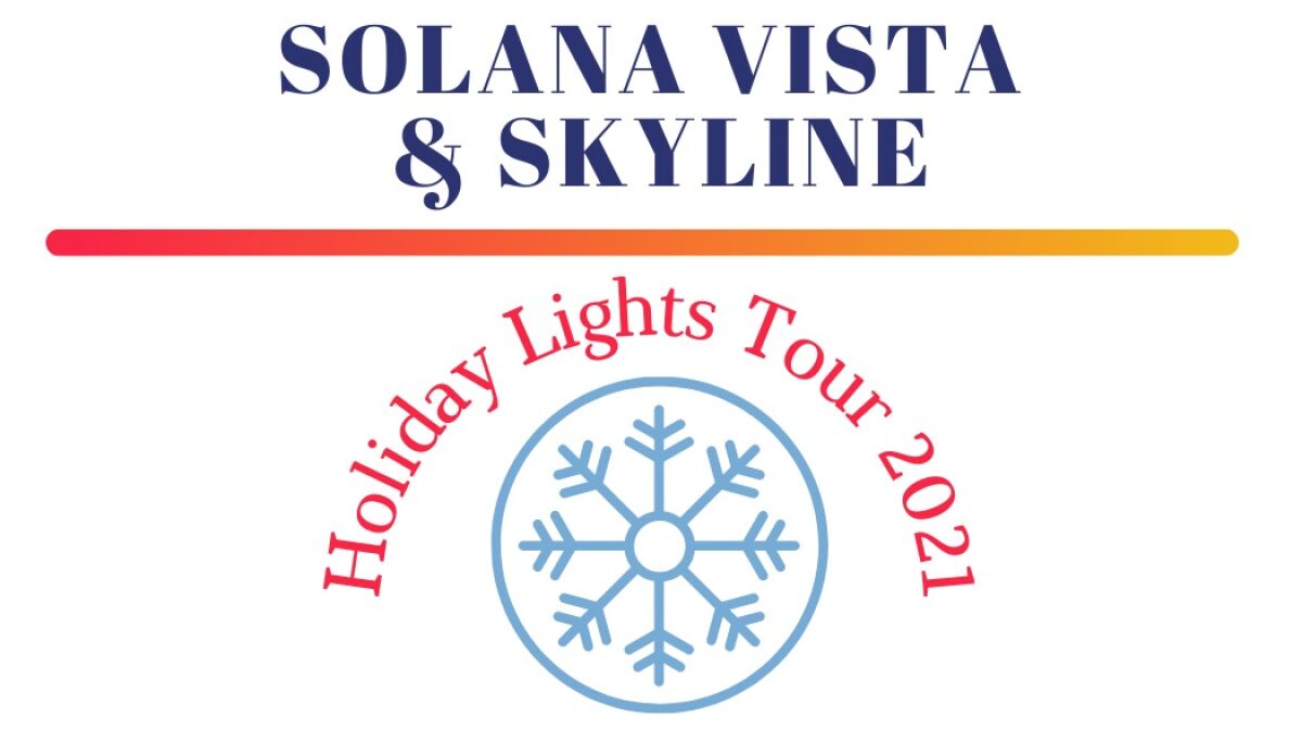 The Holiday Lights Tour will be held on Dec. 17.