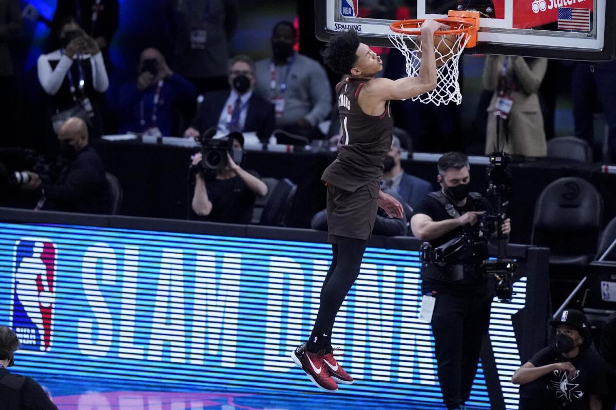 Obi Toppin Crowned NBA Slam Dunk Contest Champion