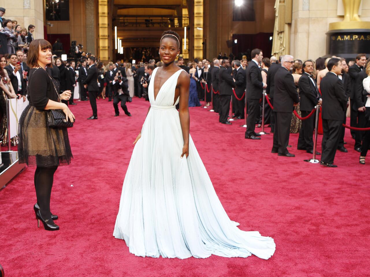 Lupita Nyong'o stole the hearts of the fashion industry