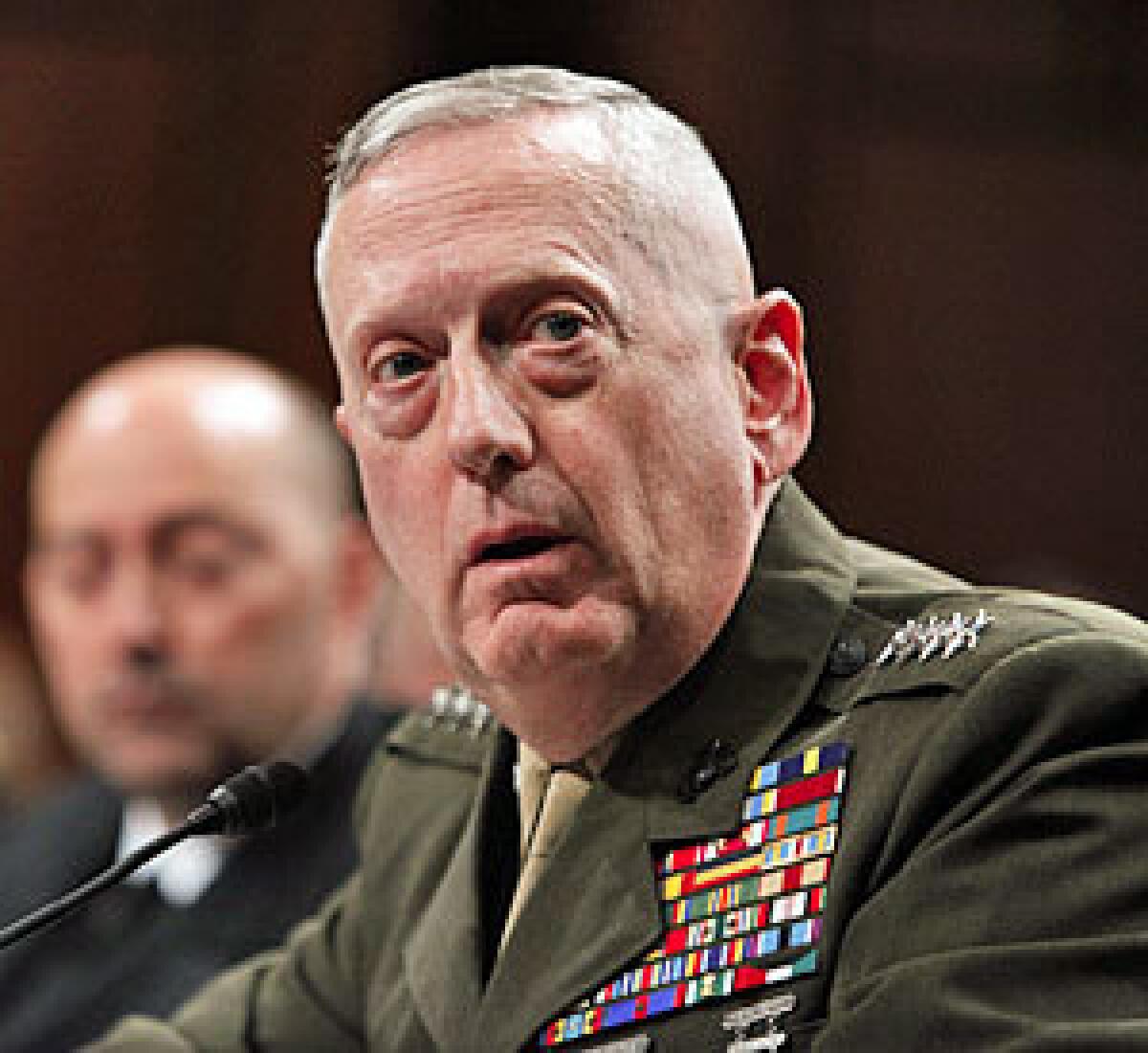 Retired Gen. James N. Mattis. 