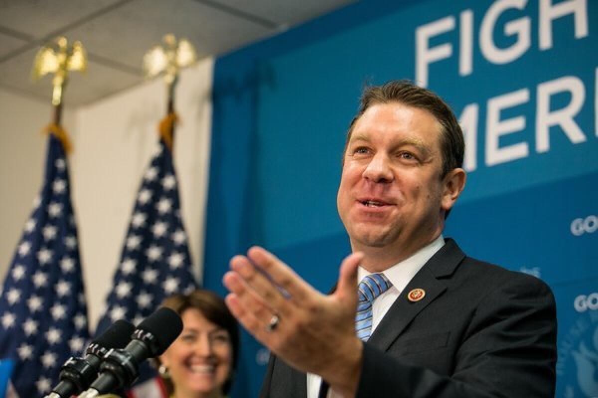 Rep. Trey Radel (R-Fla.) has been charged with possession of cocaine. He's to be arraigned Wednesday.