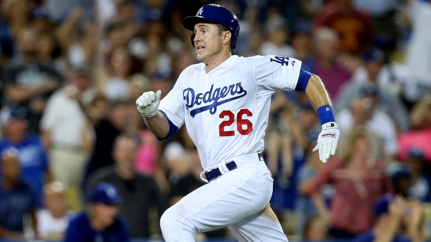 Beyond the Bison: Dodgers' Chase Utley becomes teammates with a