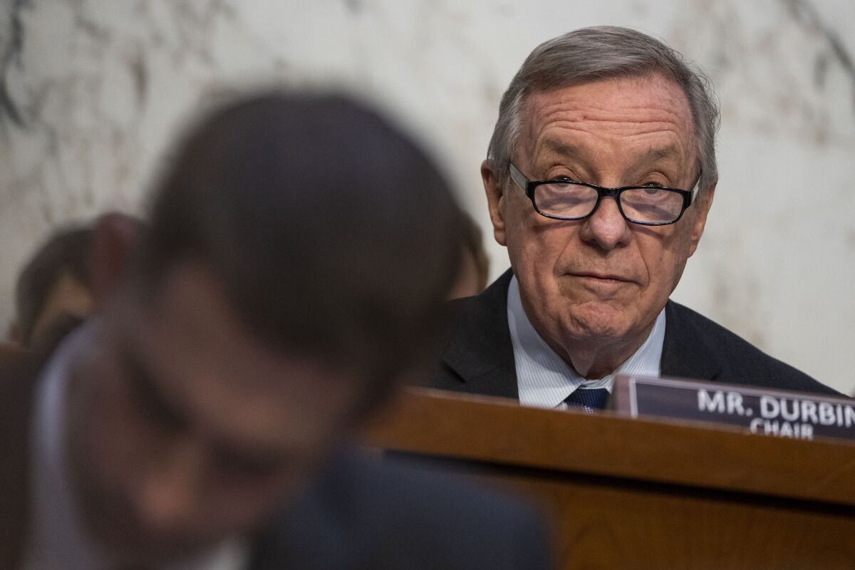 Sen. Richard J. Durbin.