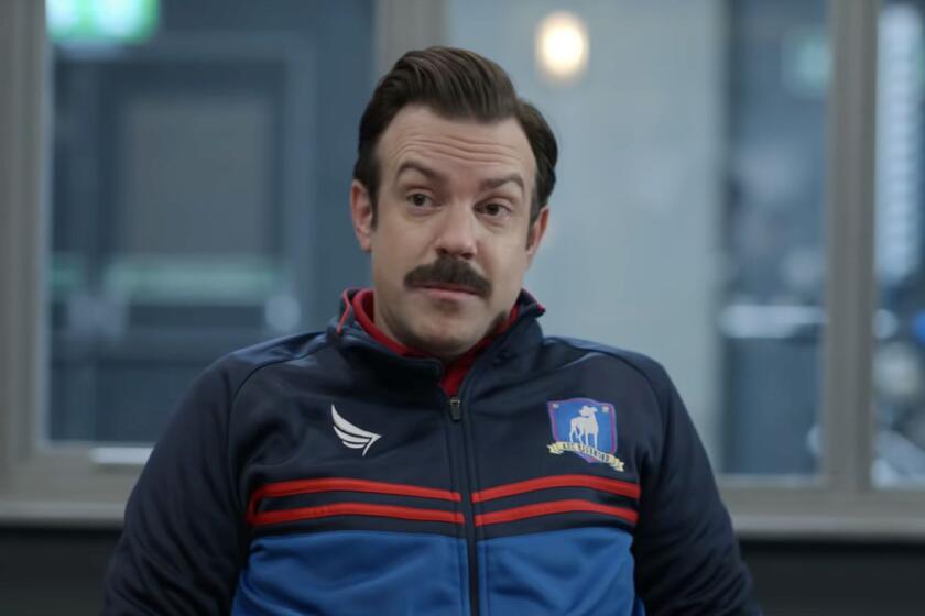 Jason Sudeikis stars as Ted Lasso in the AppleTV+ situation comedy.