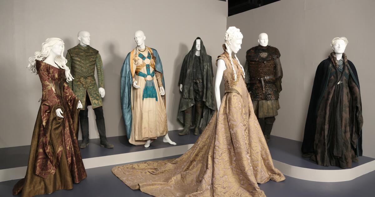 'Outstanding Art of Television Costume Design' exhibition at FIDM
