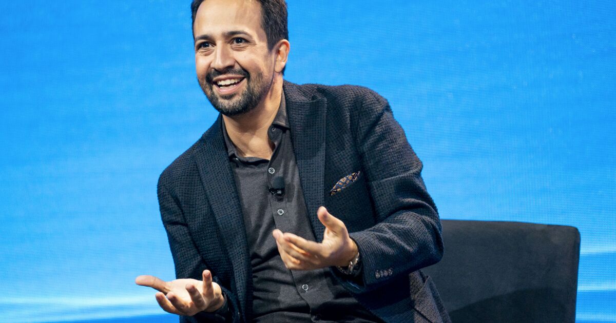 Lin-Manuel Miranda tells San Diego audience that starting a small business is like composing a musical