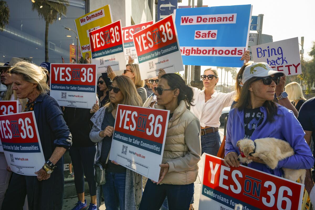 Yes on Proposition 36 gave 1 million to California GOP Los Angeles Times