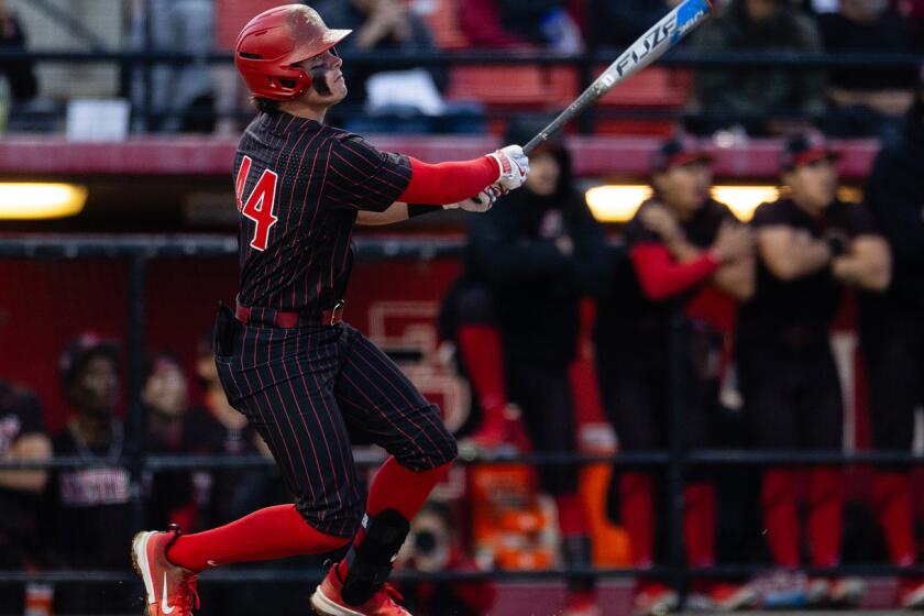 San Diego State's Colby Turner earned Mountain West Freshman of the Week a season-high five times this year.
