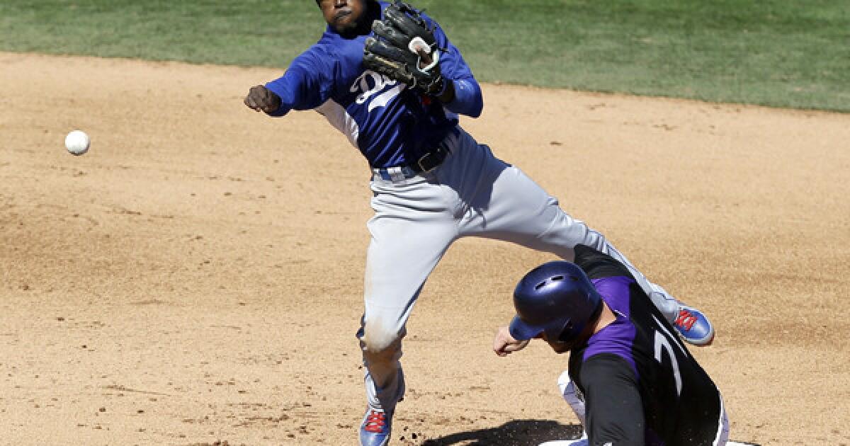 Dodgers mulling Dee Gordon as a second baseman - Los Angeles Times