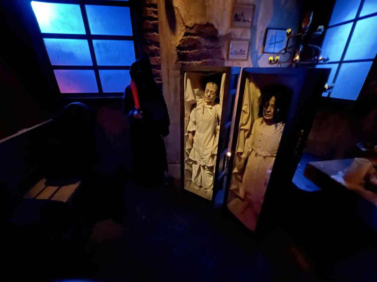 A haunted house at Universal Studios Halloween Horror Nights