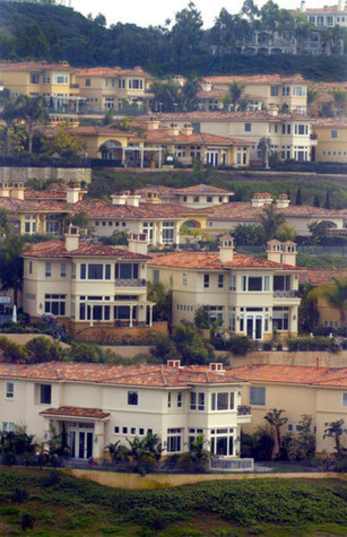 Interest-only mortgages are rare in the mass market these days, but affluent borrowers sometimes want them — and banks are writing them for the jumbo market. Above, Newport Coast in Orange County.