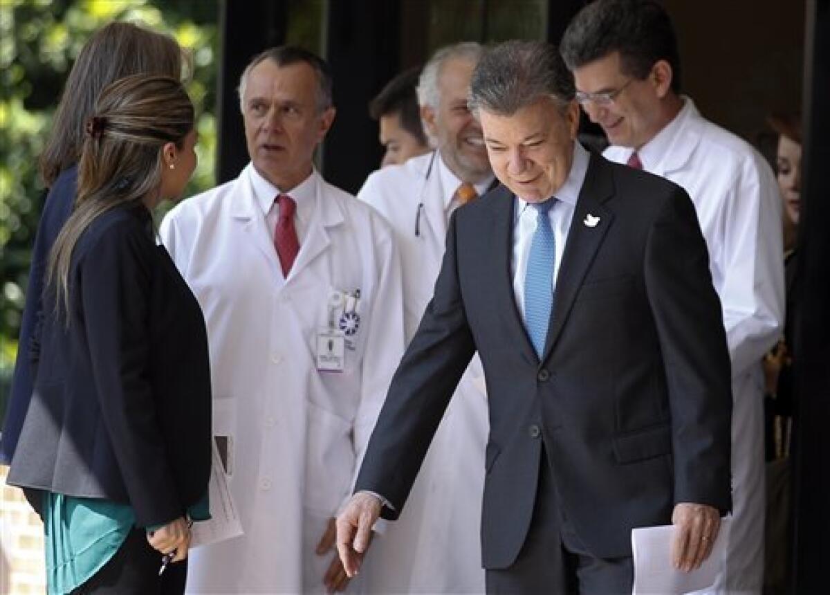 El presidente de Colombia, Juan Manuel Santos, aseguró hoy que es hora de que todos los colombianos ayuden para que el nuevo acuerdo de paz firmado entre el Gobierno nacional y las FARC se implemente.