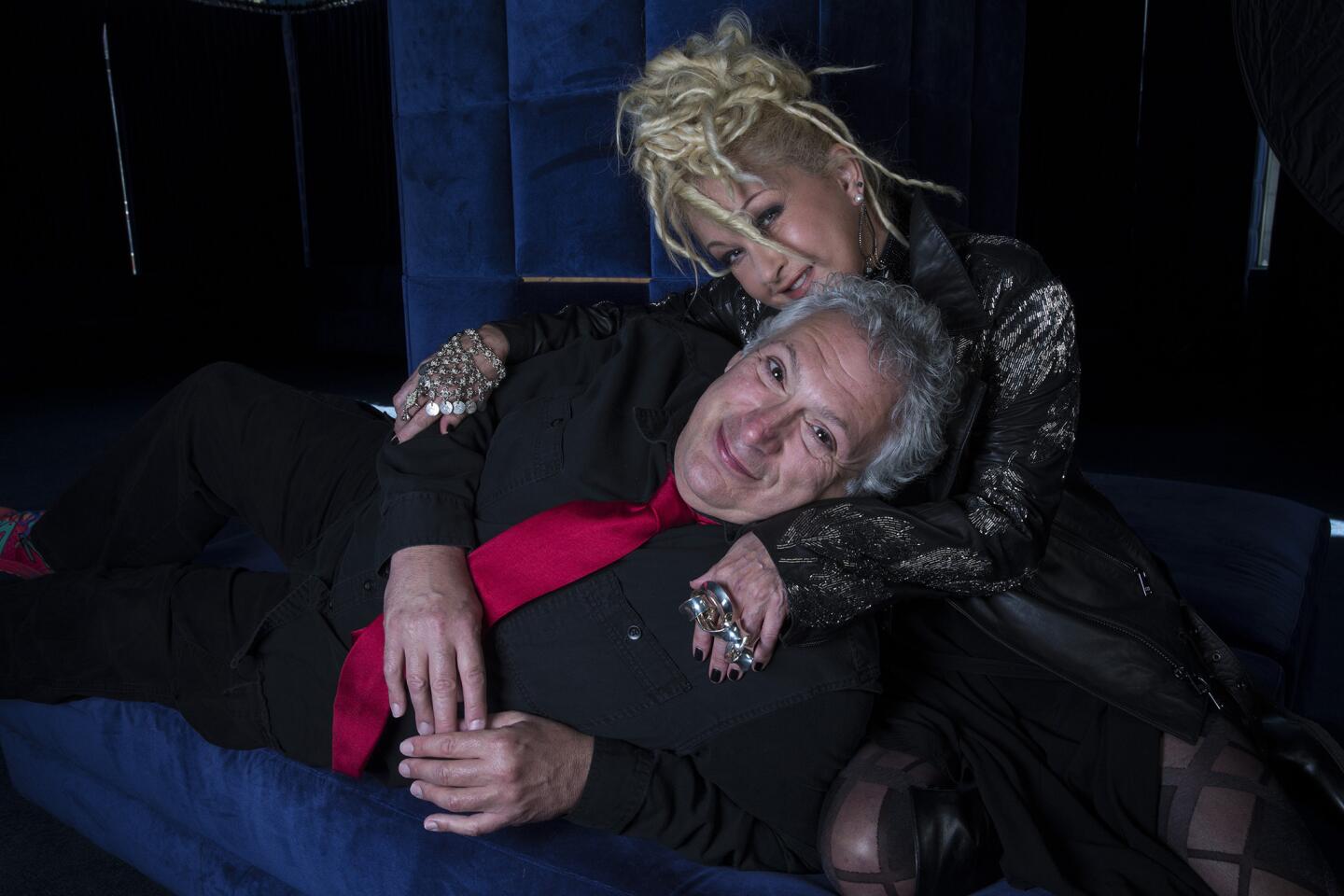 Arts and culture in pictures by The Times | Cyndi Lauper and Harvey Fierstein