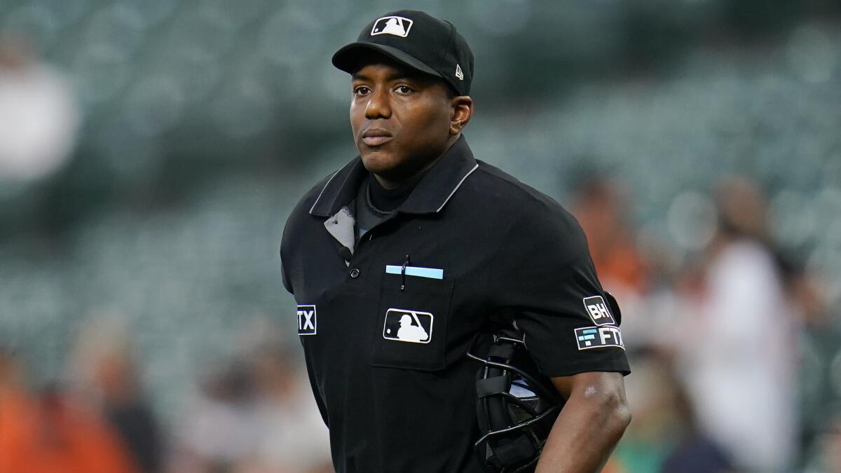 Rookie MLB umpire Malachi Moore knows about dealing with pressure