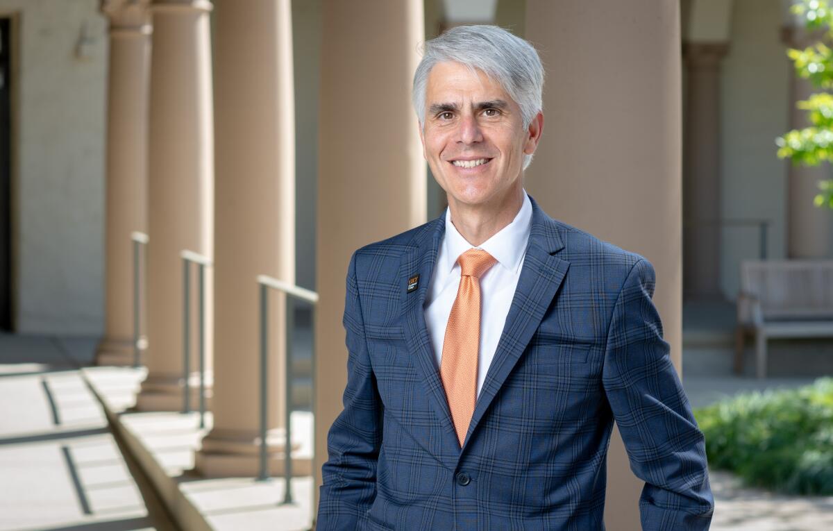 Tom Stritikus has been named Occidental College's 17th president.