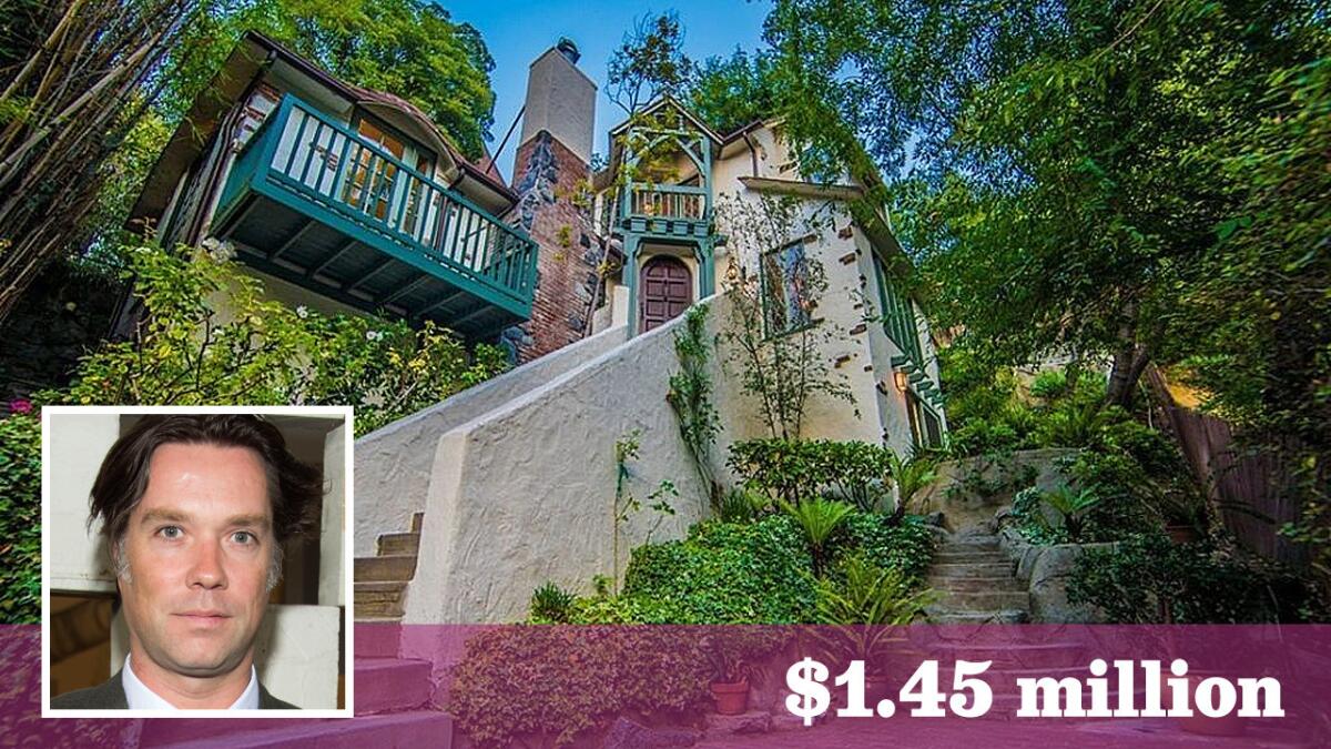 Singer-songwriter and composer Rufus Wainwright has paid $1.45 million for a whimsical home in Hollywood Hills West.