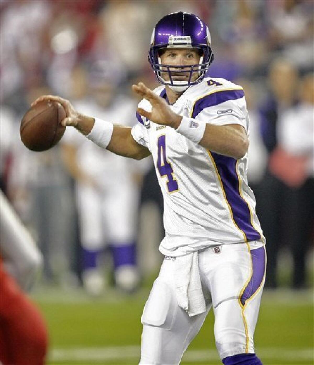 Warner throws 3 TDs, Cardinals lead Vikings 27-10 - The San Diego