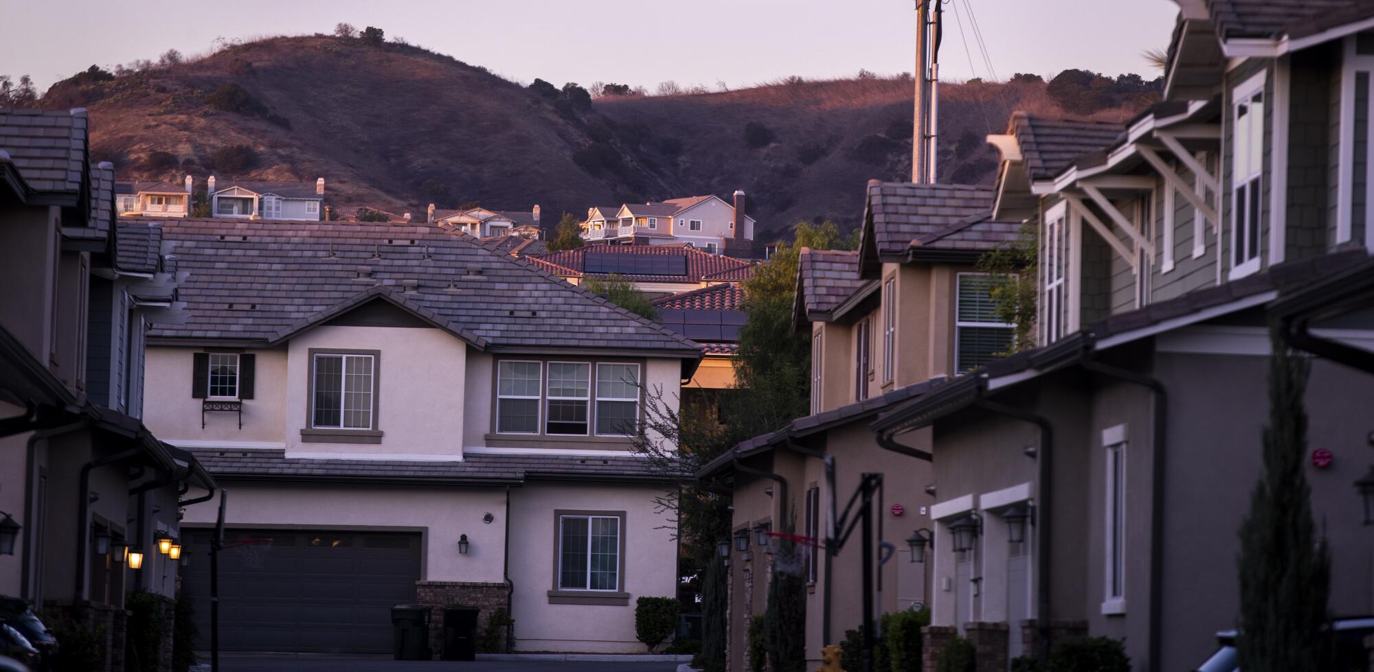 Townhomes and single-family homes in Yorba Linda