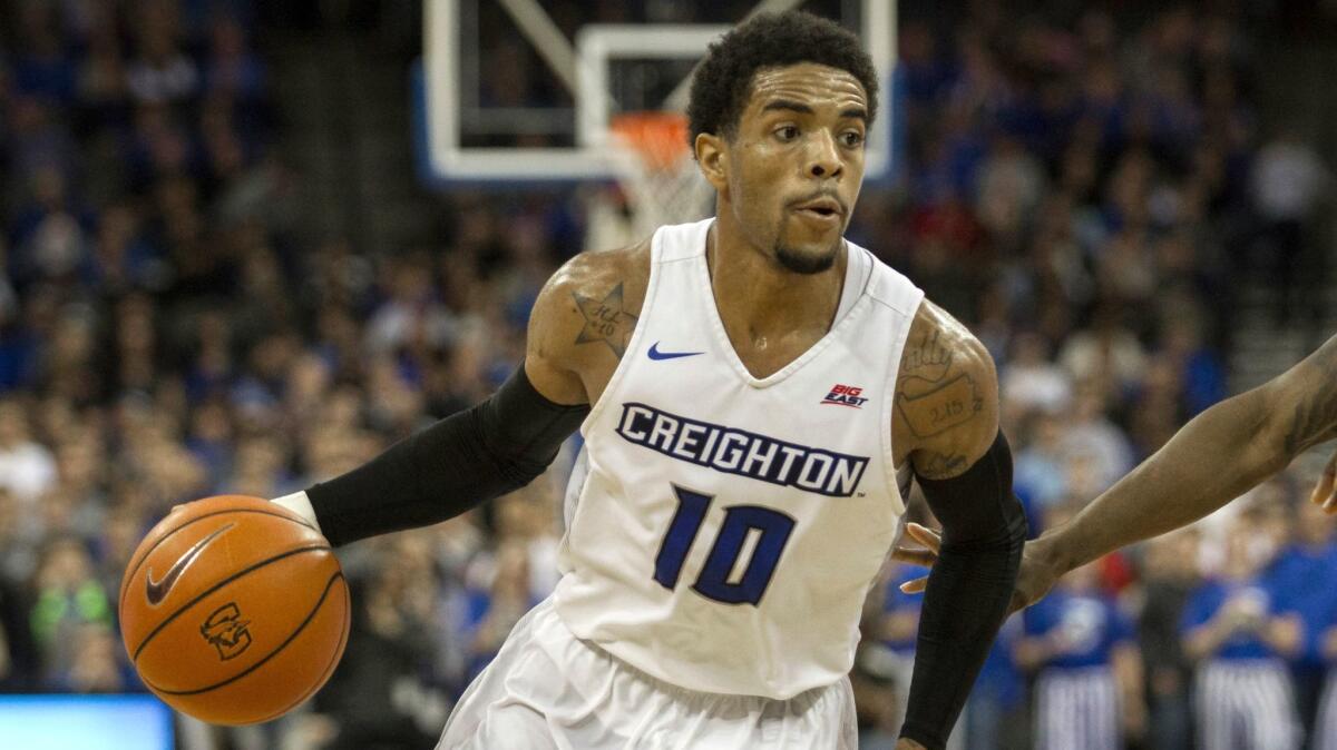 Creighton guard Maurice Watson Jr. plays against Seton Hall on Dec. 28.