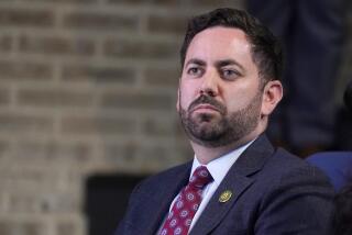 FILE - Rep. Mike Lawler, R-N.Y., listens during an event at SUNY Westchester Community College, May 10, 2023, in Valhalla, N.Y. (AP Photo/Evan Vucci, File)