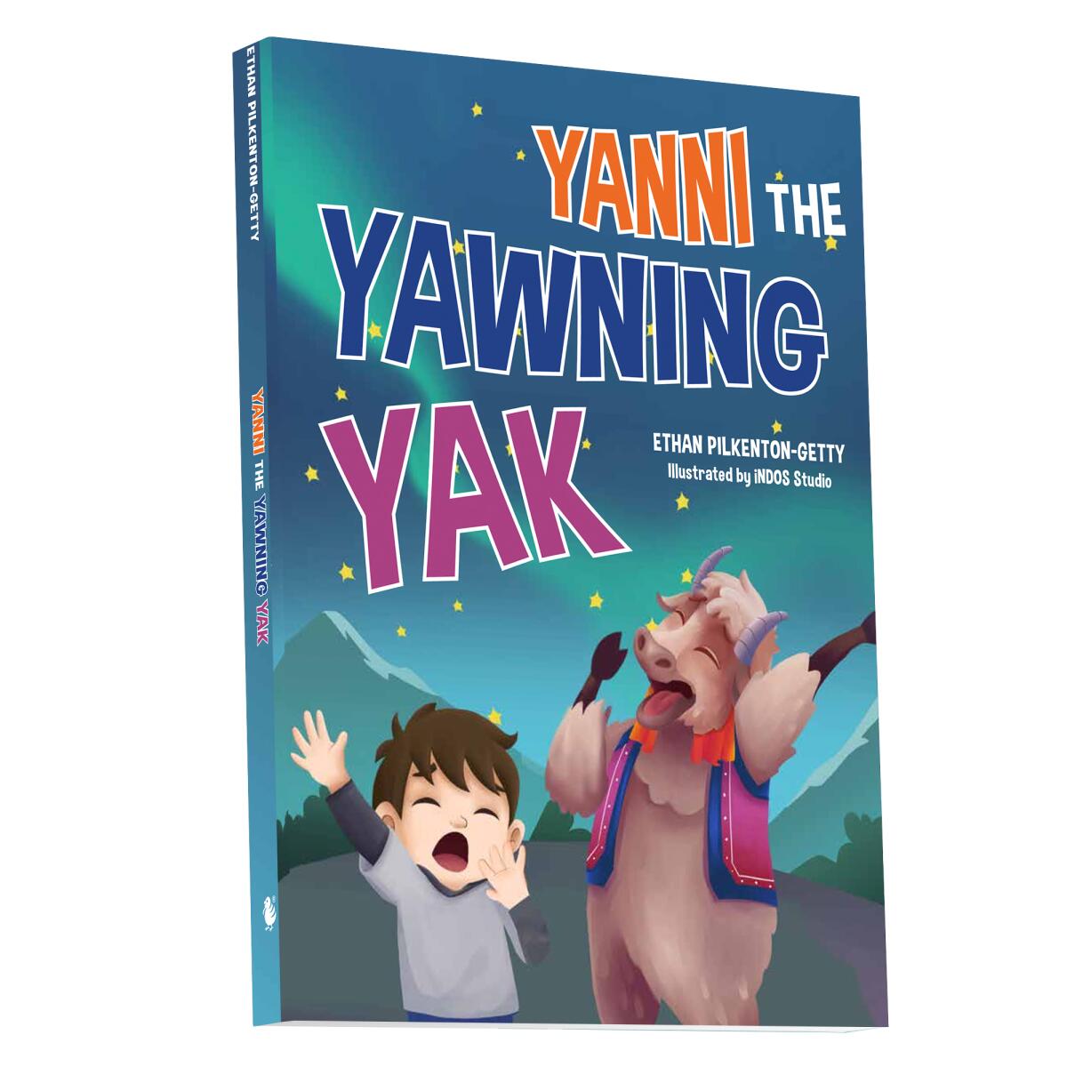 "Yanni the Yawning Yak" hopes to make bedtime more efficient by encouraging multiple yawns while reading.