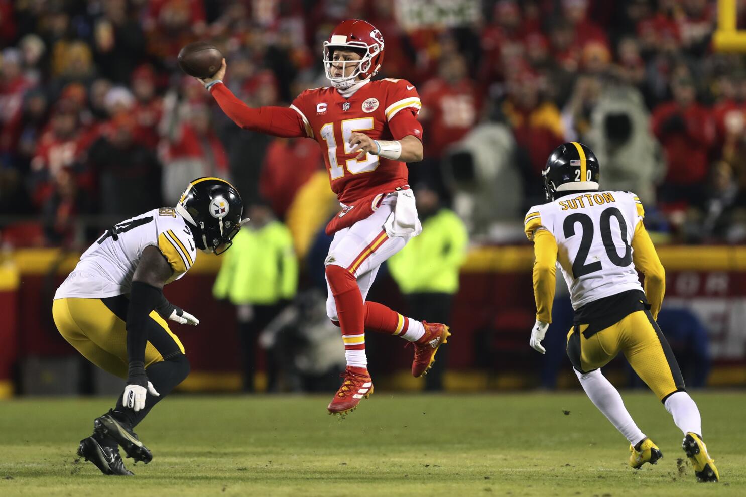 NFL playoffs: Chiefs dominate Steelers and Ben Roethlisberger - Los Angeles Times
