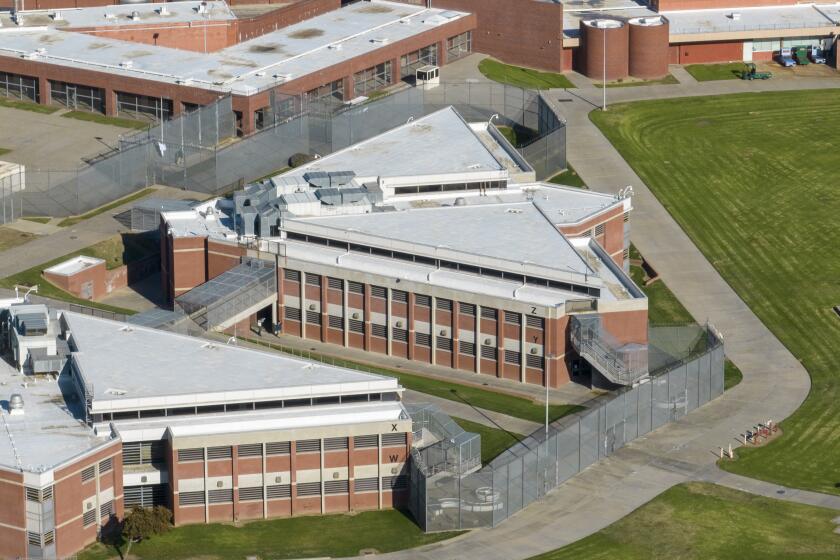 SYLMAR, CA - November 14, 2022 - LA County's Barry J. Nidorf Juvenile Hall on Monday, Nov. 14, 2022 in Los Angeles, CA. (Brian van der Brug / Los Angeles Times)