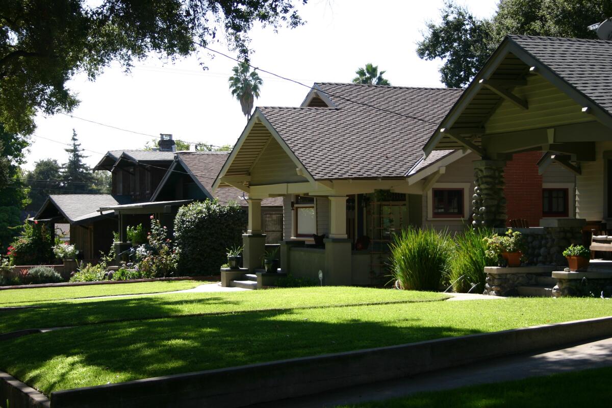 Pasadena Heritage presents walking tours of the Bungalow Heaven (pictured) and Hillcrest neighborhoods on Dec. 30. 