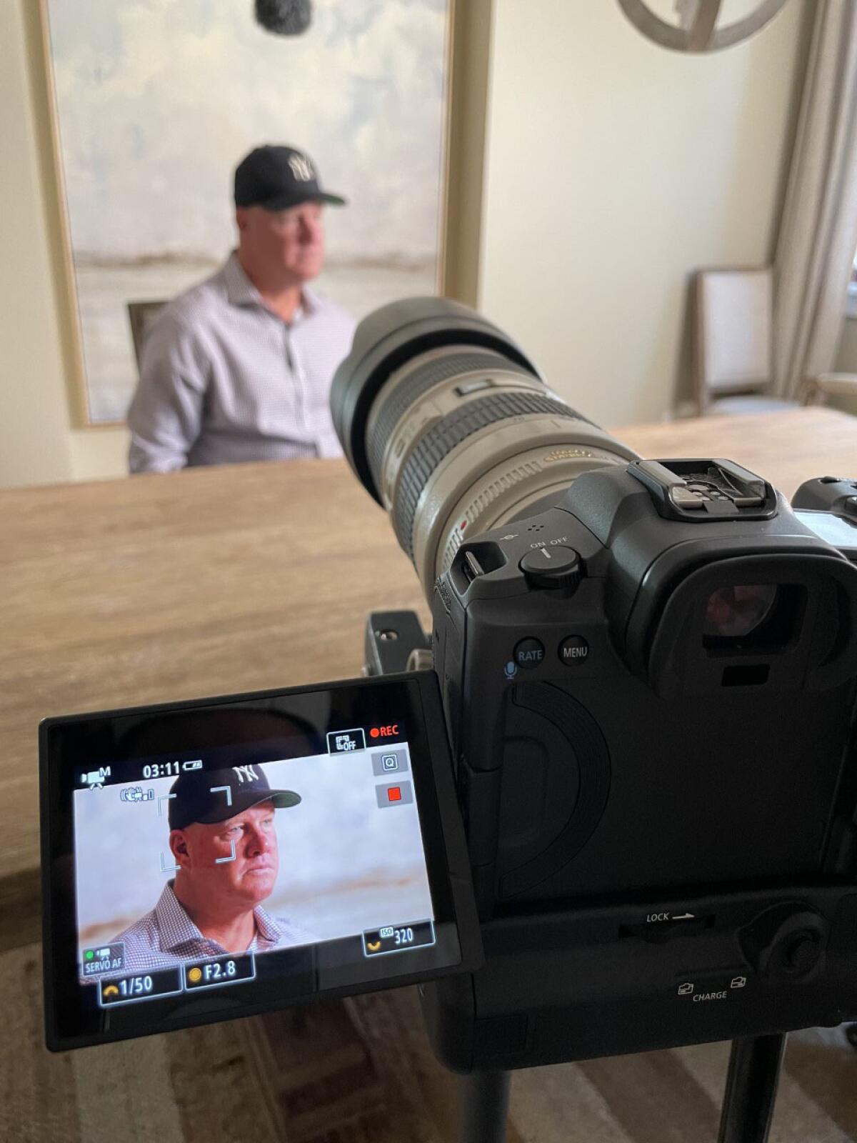Newport Beach resident Jim Abbott, who threw a no-hitter with the Yankees in 1993, was interviewed for the documentary.