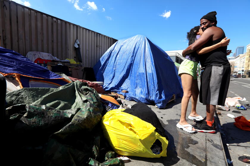 Homeless In La Why does Los Angeles have so many homeless people? - Los Angeles Times