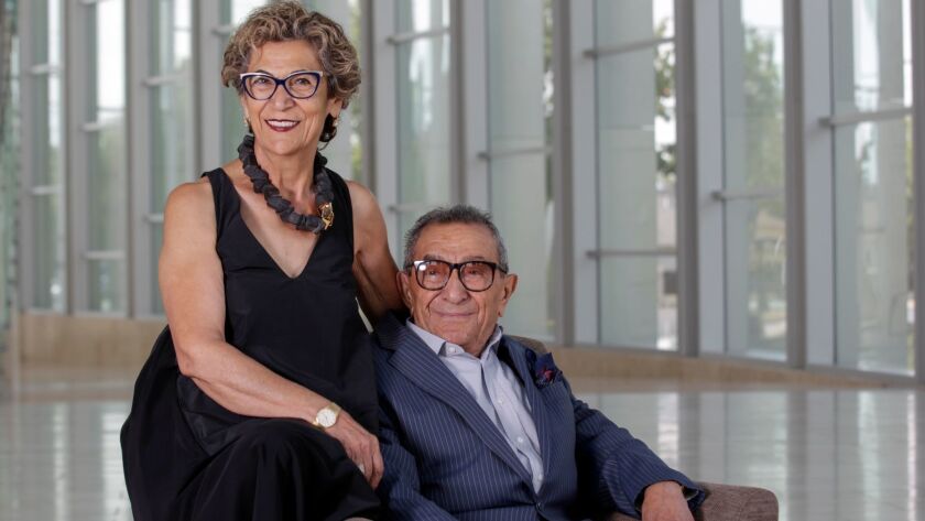 Younes and Soraya Sarah Nazarian are donating $17 million to the Valley Performing Arts Center at CSUN. The center will be renamed after them. The Nazarians left Tehran before the 1979 Iranian Revolution and moved to Los Angeles.