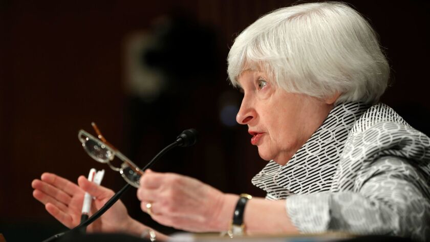 Federal Reserve Chairwoman Janet L. Yellen. The Fed will start running down its $4.5 trillion stockpile of bonds and other assets.